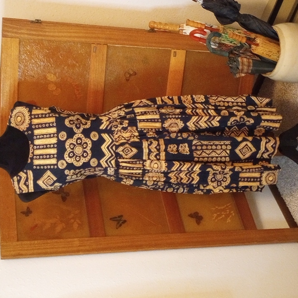 VTG Y2K India Boho Dress